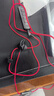 西伯利亞（XIBERIA）MG-2S有線游戲耳機(jī)入耳式 電腦手機(jī)吃雞電競(jìng)音樂(lè)耳塞 一鍵7.1降噪插拔麥克風(fēng)無(wú)感佩戴 全平臺(tái)兼容 MG-2S黑紅【一鍵7.1聲卡版】三代 曬單實(shí)拍圖