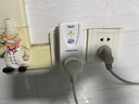 德力西電氣漏電保護插座轉換器熱水器空調用HD-LBTZS 五孔 10A 曬單實(shí)拍圖
