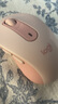 羅技（Logitech）優(yōu)選系列M650無(wú)線(xiàn)藍牙鼠標 辦公藍牙靜音鼠標Mac蘋(píng)果ipad鼠標人體工學(xué)雙模鼠標大小手可選男女通用 M650中小手 粉M（M750入門(mén)款） 曬單實(shí)拍圖