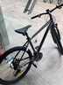 喜德盛（xds）山地車(chē)黑客380避震前叉21速變速鋁合金車(chē)架 黑/灰色17 曬單實(shí)拍圖