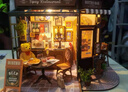若態(tài)若來(lái)diy小屋小熊餐吧積木玩具手工拼裝拼圖生日七夕情人節禮物女 曬單實(shí)拍圖