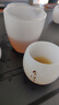 唐豐冰種玉瓷茶具套裝家用輕奢高檔刻字琉璃功夫泡茶器整套送老師禮物 舍得白玉琉璃龍膽10頭 曬單實(shí)拍圖