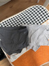 nest designs兒童內褲新品幼兒男女童寶寶竹纖維兒童彈力2件裝 炭筆灰/暮云灰 【男童款】 2條 100 cm（建議體重11-14kg） 曬單實(shí)拍圖