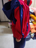 G.DUCKKIDS童裝兒童外套男童春秋新款中小童男孩休閑帥氣風(fēng)衣連帽洋氣夾克 紅色gieccas 130 (建議身高120cm 8-9歲)cm 曬單實(shí)拍圖