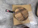 章丘鐵鍋手工鍛打三萬(wàn)錘無(wú)涂層不粘鍋炒鍋圓底炒菜鍋三環(huán)馮師傅 曬單實(shí)拍圖
