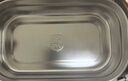百年正和保溫飯盒316不銹鋼多層微波爐可加熱成人上班族帶飯分格餐盒 【三層】奶白色+保溫袋 2450ml 曬單實(shí)拍圖