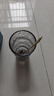 季芒（JIMANG）冰川杯玻璃杯男女水杯單層樹(shù)紋杯家用日式威士忌杯洋酒啤酒杯家用 高款400ml+櫻花勺【配勺更好用】 煙灰色冰川杯 曬單實(shí)拍圖