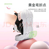 安踏兒童運動(dòng)鞋女童鞋子女大童透氣網(wǎng)面元氣跑步鞋A22435566J 曬單實(shí)拍圖