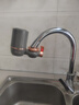 美的（Midea）凈水器水龍頭過濾器家用自來水濾水器直飲前置過濾器廚房衛(wèi)生間通用除水垢除余氯雙出水可清洗濾芯 一機(jī)三芯【兩年免換濾芯】 曬單實拍圖