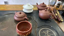 京東京造 宜興紫砂壺手工【原礦紫泥】煮茶泡茶壺茶具 西施壺210ml禮盒裝 曬單實(shí)拍圖