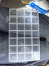 京東物流 透明收納盒固定格子防躥格美甲盒飾品盒家用收納 收納+防氧化1個(gè) 透明可視-28格（不竄格） 曬單實(shí)拍圖