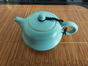 蘇氏陶瓷 汝窯茶具套裝忠義茶壺開片可養(yǎng)金線一壺兩茶杯整套功夫茶具J0137 曬單實拍圖