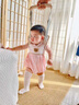 煦凜德國品牌學(xué)步帶嬰幼兒學(xué)走路寶寶防摔學(xué)步走路神器小孩防勒護腰牽 【透氣網(wǎng)眼款】灰色【護腰防勒】 曬單實(shí)拍圖
