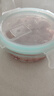 希樂扣玻璃飯盒上班族帶飯糙米飯分裝留樣盒冷凍盒減脂定量保鮮盒 4只裝 曬單實拍圖