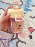 樂(lè )扣樂(lè )扣（locknlock）2024杯子女新款 粉紅色400ml 曬單實(shí)拍圖