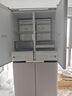 美的（Midea）首創(chuàng  )45cm超薄嵌入餐邊柜家用客廳冰箱左餐右廚大容量底部散熱十字四開(kāi)門(mén)國家補貼BCD-427WUSGPZM 曬單實(shí)拍圖