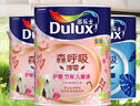 多樂士（Dulux）森呼吸淳零護(hù)敏護(hù)哮喘竹炭全效防霉抗菌無添加兒童漆 油漆乳膠漆A8207白色套裝15L 曬單實拍圖