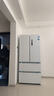 美的（Midea）508升法式多門(mén)四開(kāi)門(mén)一級能效雙系統雙循環(huán)除菌凈味國家補貼20%家用冰箱大容量BCD-508WTPZM(E)白 曬單實(shí)拍圖