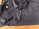 迪桑特（DESCENTE）韓國版男款戶(hù)外速干POLO衫SP211XPS41 黑色 2XL （170-190斤） 曬單實(shí)拍圖