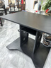 左印實(shí)木臺式電腦桌筆記本電競桌小型可移動(dòng)小桌子宿舍家用臥室床邊桌 【桌椅組合款】曜石黑80*60*75cm 曬單實(shí)拍圖