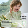威爾貝魯（WELLBER）恒溫睡袋嬰幼兒1-3歲竹棉睡衣秋冬兒童寶寶防踢被子厚夾棉 森林L 曬單實(shí)拍圖