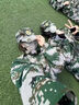型公館學(xué)生軍訓(xùn)專用腰帶松緊彈力腰帶男初高中大學(xué)生女軍訓(xùn)必備用品皮帶 迷彩卡其（西瓜紋） 曬單實(shí)拍圖