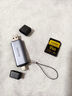山澤USB/Type-C高速讀卡器 SD/TF4.0雙卡同讀 兼容UHS-I/II卡適用蘋(píng)果16/15/ipad手機電腦單反運動(dòng)相機 曬單實(shí)拍圖