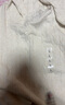 優(yōu)衣庫女裝可機洗紐花針織連帽套頭衫/25秋冬新款478871 01 乳白色 L /160/88 曬單實(shí)拍圖