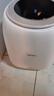 美的（Midea）內衣內褲洗衣機洗烘一體 全自動(dòng)迷你洗衣機 高溫煮洗帶烘干小型嬰兒洗衣機 洗襪子洗衣機 極地白【洗脫烘一體+95℃高溫煮洗】 曬單實(shí)拍圖