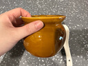 京東京造 燉盅【傳統(tǒng)瓦罐】陶瓷蒸蛋輔食帶蓋贈(zèng)勺子 瓦罐450ML棕色2只裝 曬單實(shí)拍圖