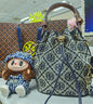 湯麗柏琦TORY BURCH【娜扎同款】湯麗柏琦手提包波士頓包女士水桶包斜挎包 海軍藍(lán)新版小桶18*14*8.5 曬單實(shí)拍圖