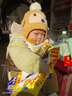 MDUG嬰兒帽子嬰幼兒秋冬季寶寶6-12個(gè)月保暖防風(fēng)護耳帽男女童套頭帽 【正版可愛(ài)鴨護耳帽】 可愛(ài)鴨【黃色0-3歲】護耳帽 曬單實(shí)拍圖