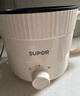 蘇泊爾（SUPOR）電煮鍋 電蒸鍋 多功能泡面宿舍小火鍋 2.5L帶蒸屜電燉鍋 蒸煮一體電熱鍋H25YK680A 曬單實(shí)拍圖