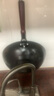 耀廚章丘炒鍋鐵鍋手工鍛打家用圓底炒菜鍋老式炒鍋無(wú)涂層不粘鍋已開(kāi)鍋 圓底無(wú)耳2-4人無(wú)鍋蓋鏟子 32cm 曬單實(shí)拍圖