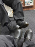 Dickies馬丁靴男靴2025秋冬靴子男百搭工裝靴厚底增高鞋子男高幫加絨男鞋 黑色 42 【偏大一碼，適合運動(dòng)鞋43】 曬單實(shí)拍圖