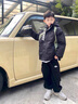 G.DUCKKIDS男童秋裝外套2025新款中大童秋冬加棉加厚三合一可拆卸連帽沖鋒衣 黑色外套 160 cm 曬單實(shí)拍圖