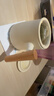 簡(jiǎn)約陶瓷泡茶杯茶水分離杯個(gè)人家用辦公帶蓋過(guò)濾水杯馬克杯子定制 木柄辦公杯【米黃釉】 曬單實(shí)拍圖