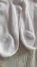 浪莎（LangSha）兒童襪子女童夏季薄款學(xué)生過(guò)膝長(cháng)筒襪網(wǎng)眼堆堆襪3條裝 黃粉白 L 曬單實(shí)拍圖