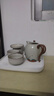 原和汝窯功夫茶具套裝家用簡(jiǎn)約陶瓷辦公室會(huì )客茶壺泡茶杯整套帶茶盤(pán) 曬單實(shí)拍圖