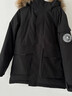 駱駝（CAMEL）【王俊凱同款】戶(hù)外極寒派克工裝羽絨服拒水羽絨外套男女冬中長(cháng)款 AA12264035E，幻影黑，男女同款 2XL 曬單實(shí)拍圖