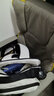科幻猩電競椅電腦游戲椅舒服久坐家用椅子辦公椅可躺可升降椅座椅躺椅 超纖皮-灰色+頭枕+加厚海綿坐墊 滑軌扶手 +鋼制腳 曬單實(shí)拍圖