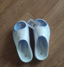 卡爾美（KELME）拖鞋男夏季外穿戶(hù)外健身運動(dòng)拖鞋大爪子3.0沙灘厚底情侶時(shí)尚涼拖 白藍色 45 曬單實(shí)拍圖