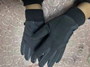 UNFADER冬季防風(fēng)防水加絨保暖觸屏秋冬季戶(hù)外電動(dòng)車(chē)手套防滑騎行專(zhuān)用手套 女款-黑色【蓄熱太空絨】防風(fēng)防潑水/可觸屏 均碼 曬單實(shí)拍圖