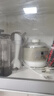 小熊（Bear）嬰兒輔食機 小型絞肉機多功能打泥攪拌機寶寶料理機 蒜蓉機 家用迷你絞餡碎肉機電動絞肉機 0.6L 優(yōu)雅白丨6葉刀細絞 QSJ-D02Q1 曬單實拍圖