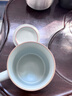 雅瓷汝窯辦公室茶杯陶瓷泡茶杯家用帶蓋喝茶杯修心杯高檔禮 汝窯修心杯 曬單實(shí)拍圖