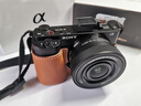 索尼（SONY）ZV-E10L APS-C半畫(huà)微單 ZV-E10  vlog直播4K視頻側翻式液晶屏zv-e10/ZV-E10K【國家補貼】 黑色K套機【皮套+電池+充電器+腕帶+8】 官方標配（不含 曬單實(shí)拍圖