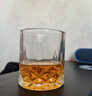 CLITON 玻璃威士忌酒杯 歐式雕花烈酒杯洋酒杯家用水杯玻璃杯套裝 2只裝 曬單實(shí)拍圖