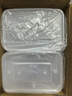 妙潔一次性飯盒 方形帶蓋800ml*50只 食品級野餐打包湯碗筷可微波加熱 曬單實拍圖
