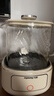 九陽(yáng)（Joyoung）凈萃養(yǎng)生壺迷你家用全玻璃煮茶器 輕音燉煮 1L辦公室0金屬0膠水恒溫?zé)畨?WY103 曬單實(shí)拍圖