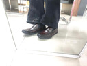 零度男鞋秋季新款頭層牛皮商務(wù)休閑皮鞋男軟底一腳蹬豆豆鞋百搭樂(lè )福鞋 暗棕 標準皮鞋碼 41 (255mm) 曬單實(shí)拍圖